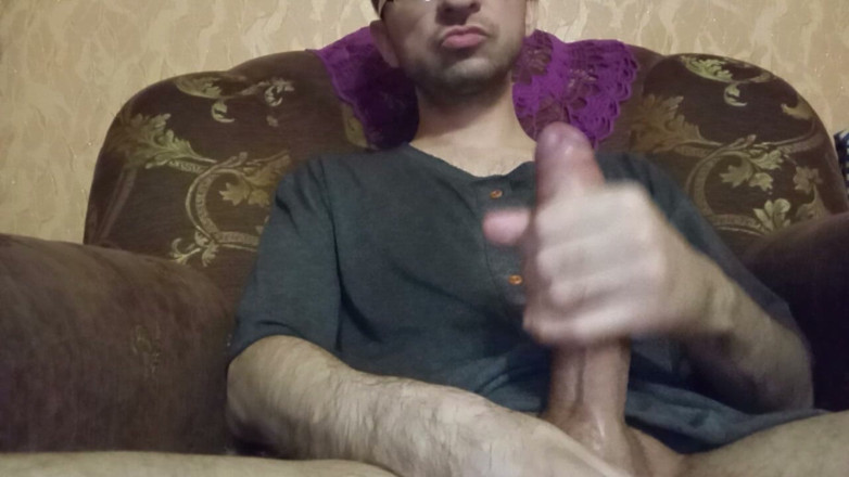 Alex Metallov: Udělal jsem svého velkého tvrdého ptáka. Celé koule spermatu
