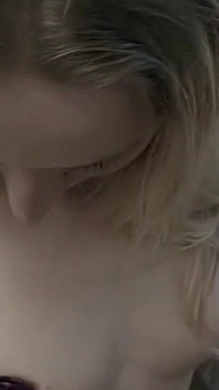 Blonde Babe Squirts Milk While Fingering to Explosive Orgasm