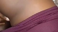 Ebony Teen Fucked in the Shower