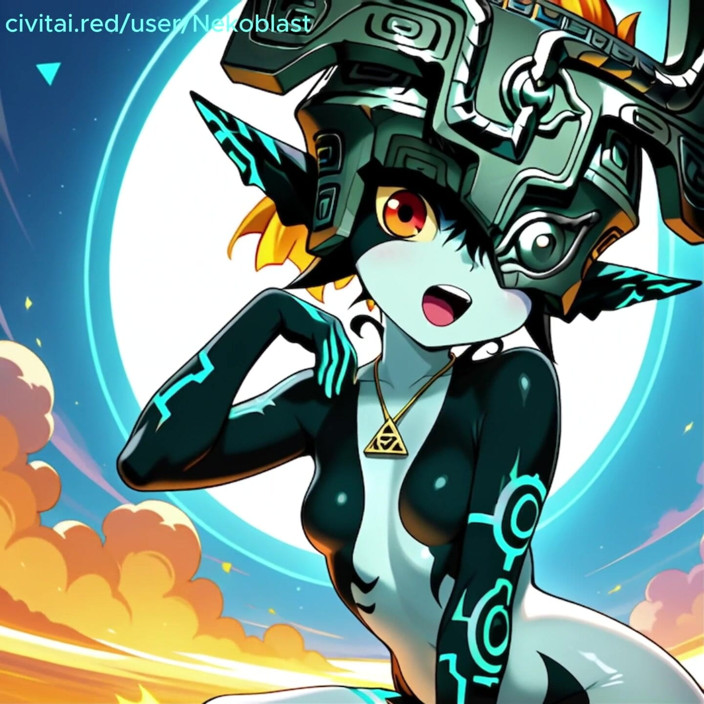 Nekoblastai: Midna Zelda รุมเย็ด Ai