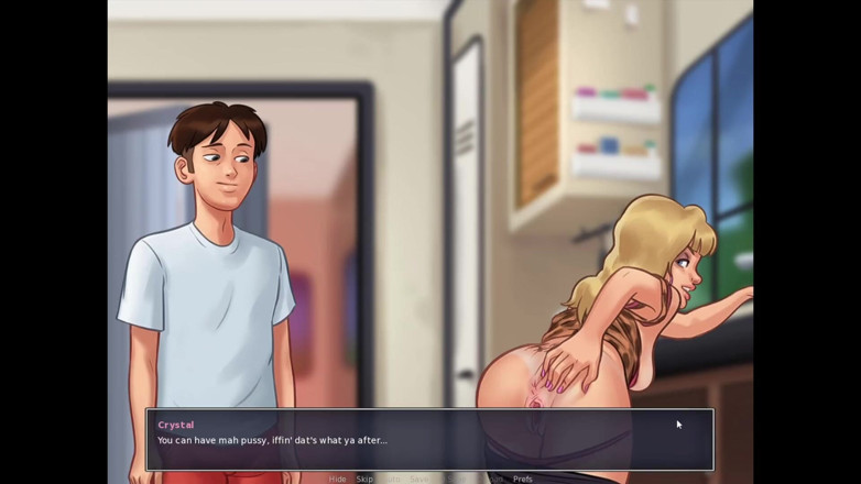 LewdArcade: Summertime saga crystal Animation Collection [parte 08] gioco di sesso nudo [18+] gioco...