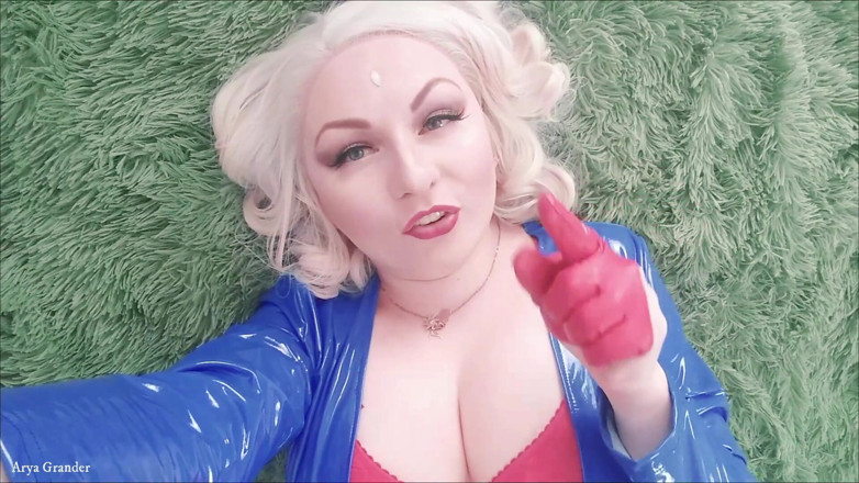 Arya Grander: 딸딸이 지침: JOI 펨돔 비디오 (아리아 그랜저) 섹시한 금발의 Dominatrix 카운트다운으로 더러운 이야기