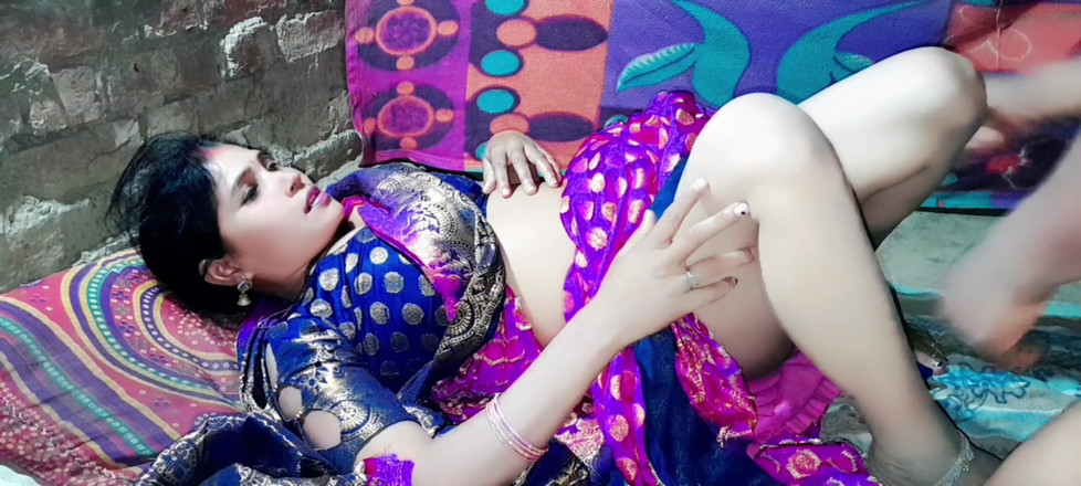 Renudbf: Krásná nevěsta v Banarasi Saree Měla spoustu zábavy v sexuální...