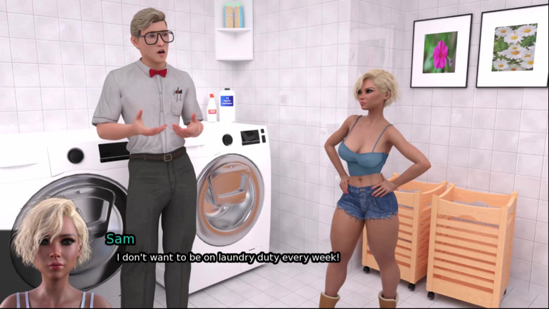 Johannes Gaming: Sexbot - I've cummed on Emily panties