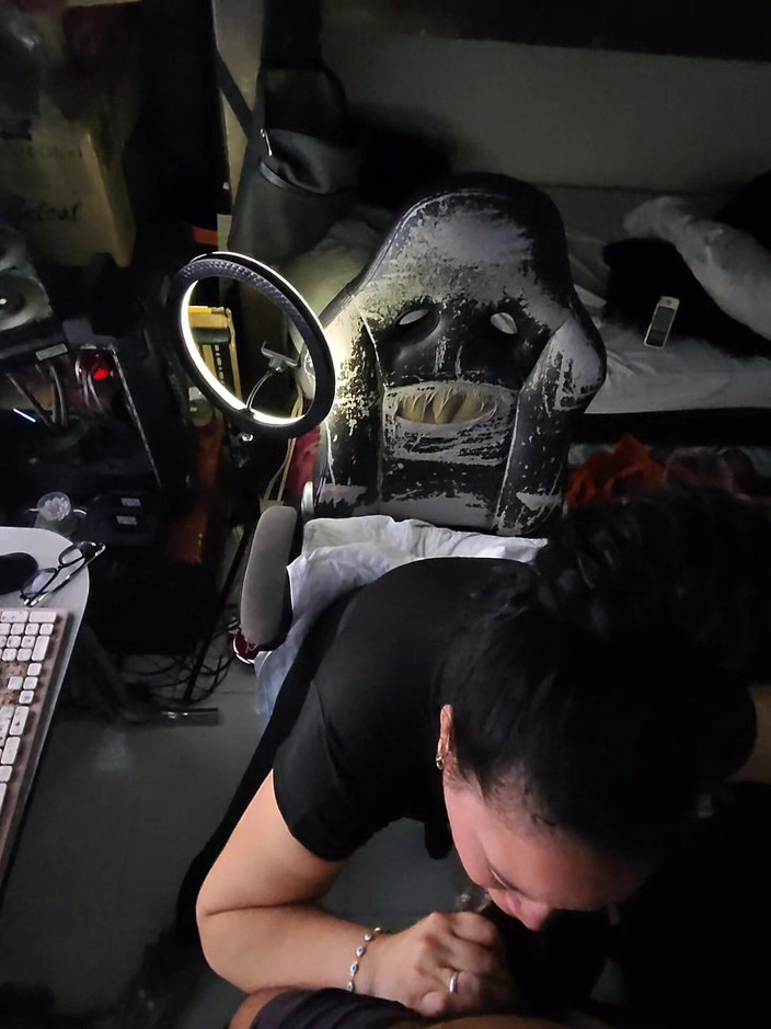 PABLO N3GROBAR: Niespodziewana wizyta królowa gardła raw POV Pukkkke