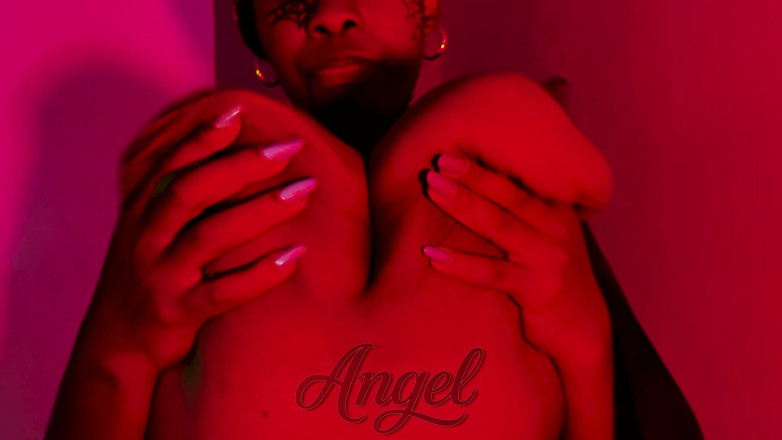 Angel Big B: Chubby Busty Vampire Will Seduce You and Suck You [halloween]