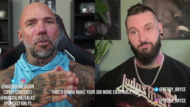 Raw and Uncensored with Masculine Jason: Confesiones de estrella porno - Teddy Bryce (episodio 130)
