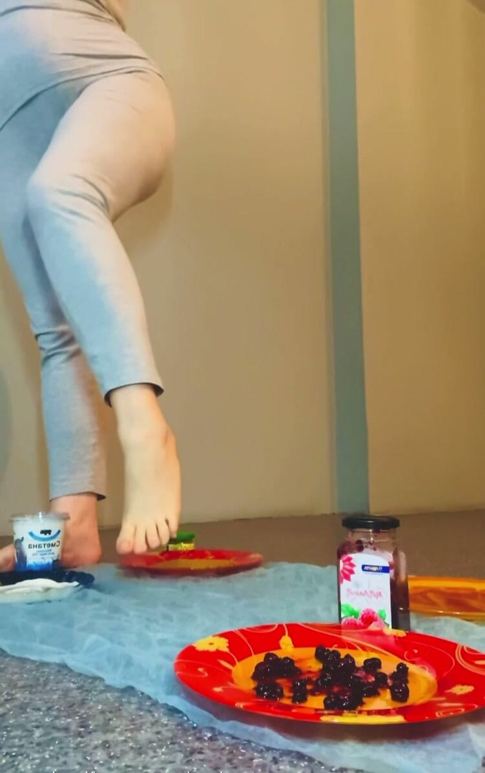 VikkiGeorgia: 음식 발 놀이
