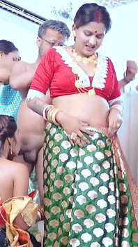 Desi Indian Tharki Sasurji Hardcore Fuck with His Four Daughter in Laws at the Same Time ( Full Movie )