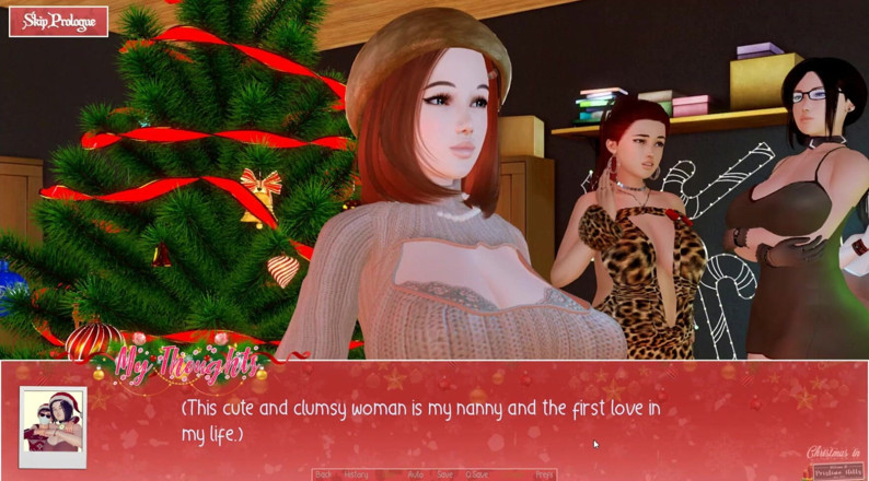 Cumming Gaming: Krismas tanpa had [permainan lucah Hentai Xmas], ep.1. Curang pada teman...