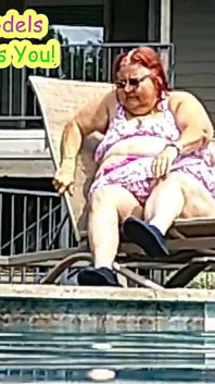Nurse Vicki Models Her New Bikini by Pool Flashes You Then