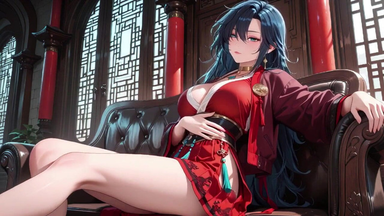 Tay Swift X: Blue-haired Samurai! Service in the Bamboo Grove. What Secrets Hide...