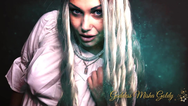 Goddess Misha Goldy: Jesteś uzależniony od tego, że jesteś używany i drenowany przeze Mnie,...