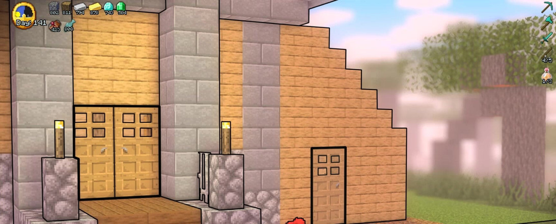 LoveSkySan69Real: Minecraft Horny Craft Part 87 Horny Bicth Breastfeeding Her Cow Step...