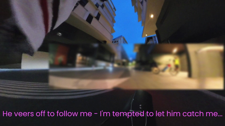 Asiansissypublic: Longo passeio de bicicleta com enorme consolo na minha bunda -...