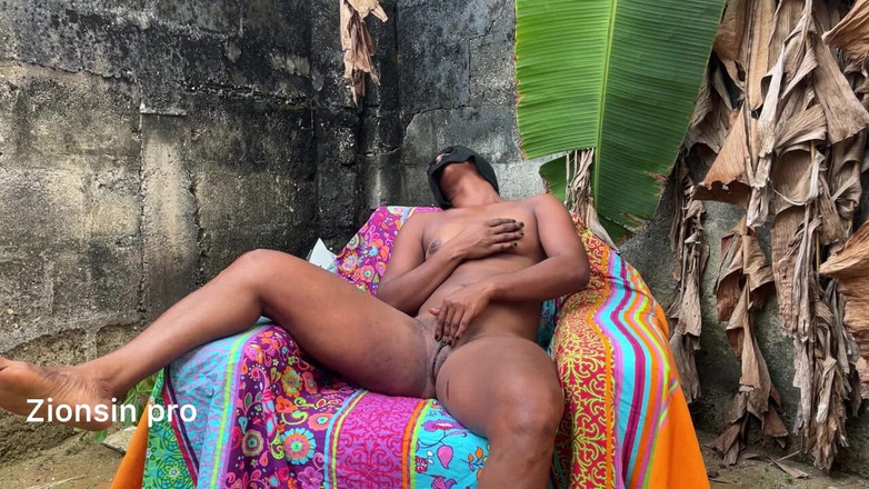 Zion: Afrikaanse buitenshuis hete neukpartij in heet weer