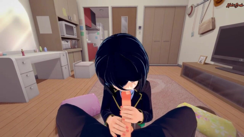 Hentai Smash: คานาเดะ ซากุระ โดนเย็ดแบบ POV ในเมืองปราสาทแนวเฮนไท