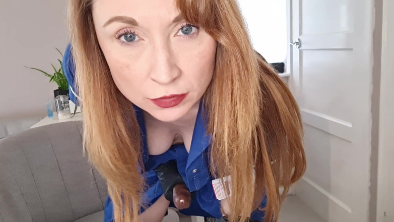 Lily kink: Hemşire klinik denemesi sert elle muamele ve sikiş cezası ile...