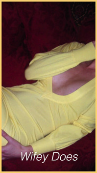 Wifey Looks Amazing in This Hot Braless Shirt