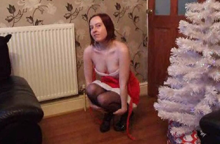 Littlevixen: Haley Sexy Slečna Santa v punčochách a podvazcích