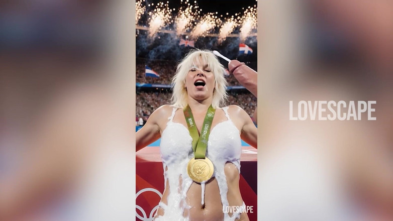 Lovescape: Fiesta de sexo con medalla de oro - atletas llenos en...