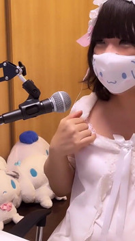 Erotically Dressed Electric Massager Masturbation