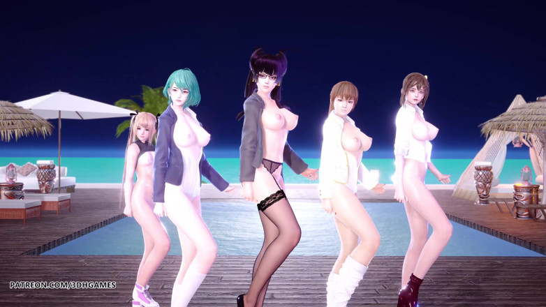 3D-Hentai Games: 2 普特汉性感脱衣舞玛丽玫瑰塔玛基 misaki kasumi nyotengu doa 无码成人动漫