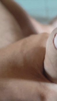 Young Amateur Collects the Load From His Big Cock