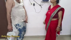 भारतीय xxx गृहिणी की चित्रकार द्वारा चुदाई जब घर पर कोई नहीं