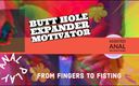Camp Sissy Boi: Energitc Sissy Bottom Butt Holeは、モチベーターを指から拳に拡張します