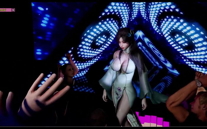 X Hentai: Ballerino di bellezza - animazione 3d