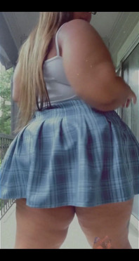 Big Ass Under Skirt