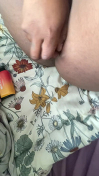 Playing with My Dildo While My Roomies Homee