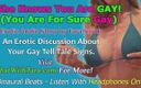Dirty Words Erotic Audio by Tara Smith: APENAS ÁUDIO - Ela sabe que você é gay! Áudio erótico aprimorado apenas por...