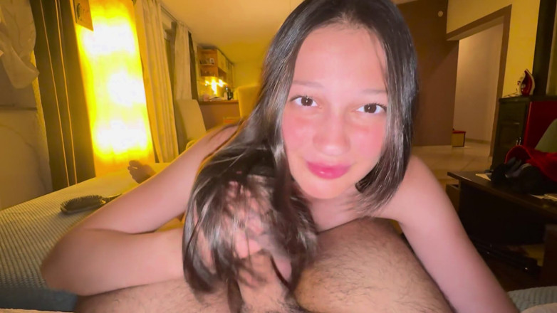 MiaPixie: Hair Job Hand Job- Mia Pixie Wraps Her Hair Around...