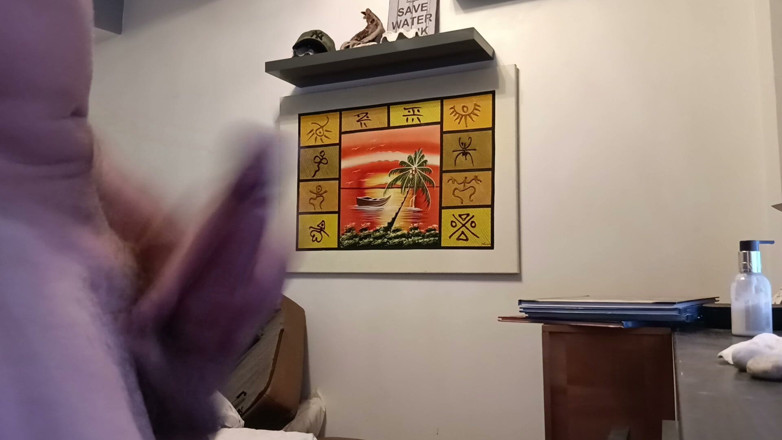 Faf: Handjob, der abnimmt, während ich meinen umzug mache