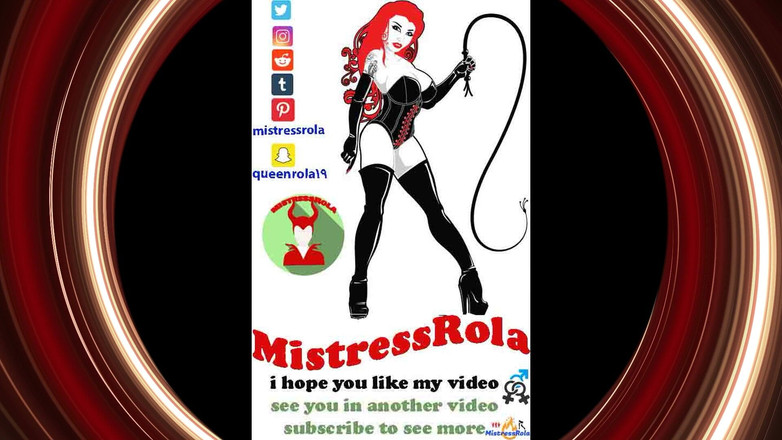 Mistressrola: Dominatrix Usar ropa de cuero bdsm