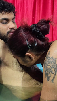 Girl Doing Hot Romance with Boy in Pool Full Nude Romance
