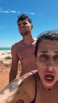 Real Backpacker GF Fucked in Australian Beach Paradise!