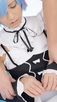Japanese Anime Cosplay Rem -