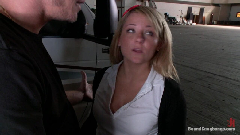 Bound Gang Bangs by Kink: Casey Cumz Creampie