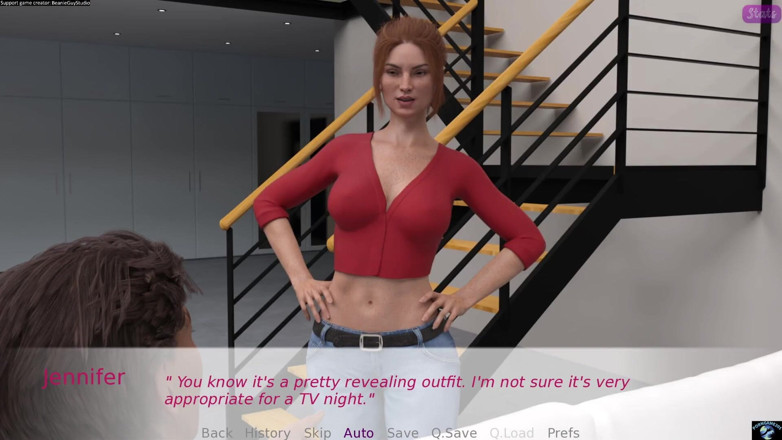 Porngame201: 我继兄弟的妻子更新 20 继续