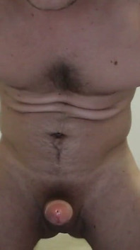 Bald Teen with Fat Cock