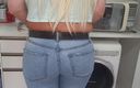 Sexy ass CDzinhafx: Il mio culo sexy in jeans con linee beige