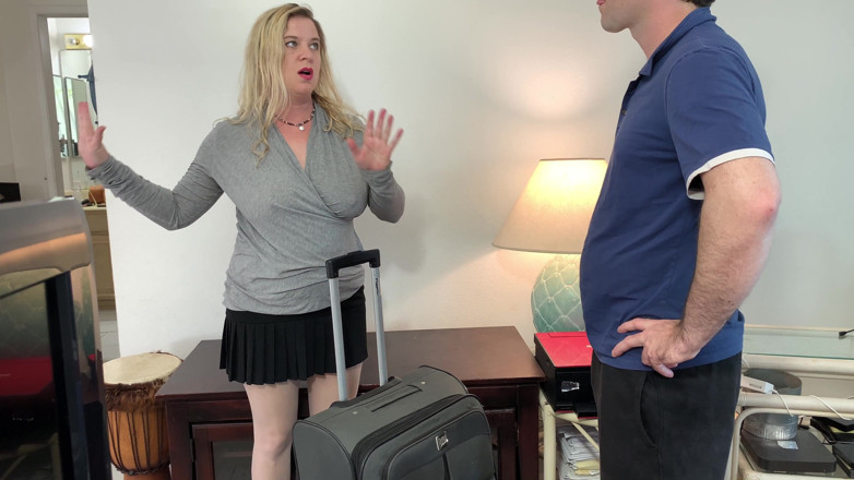 Erin Electra: Stepdad Pumps Stepdaughter's Pussy Full of Cum After Cuming in...