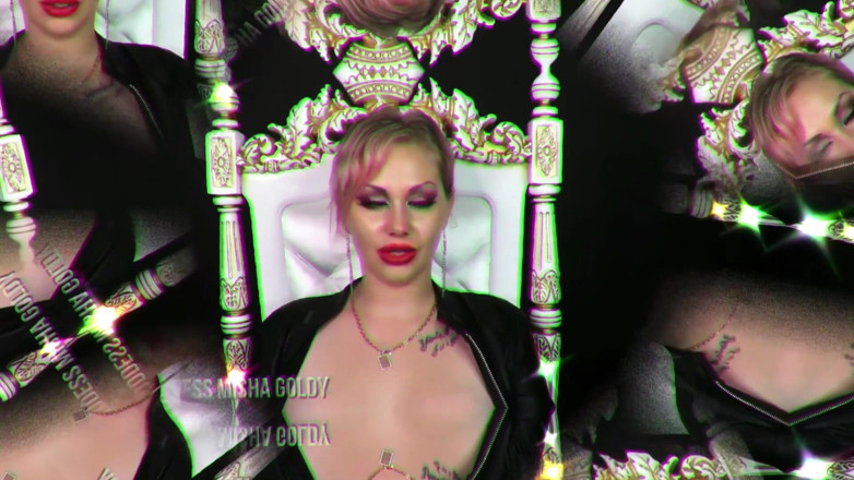 Goddess Misha Goldy: Extreme brain fuck! Goon and edge until last!