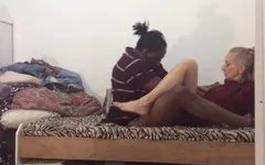 A little footplay then StellaStill SP hopped on until she got that nut