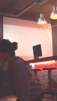 Hot Boy Gets Bareback Fucked by Step Dad in a Gay Bar