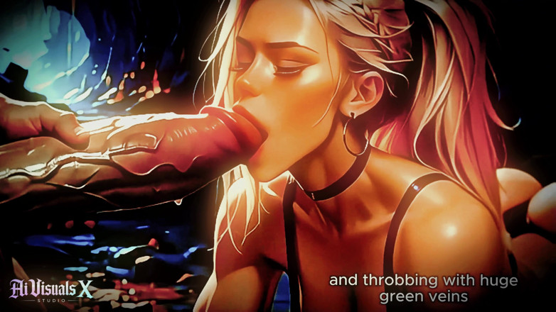 AI Visuals X: Orc Elf Alien Fantasy Blowjob &amp; Titfuck Compilation - Animated Porn (ai Generated)