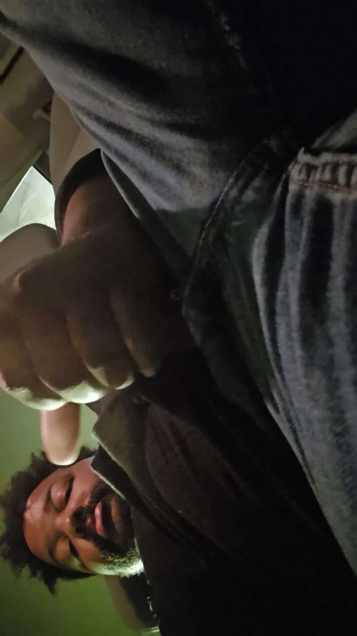 Eddie Venezuela: Black Stepdaddy Cums Parking Lot